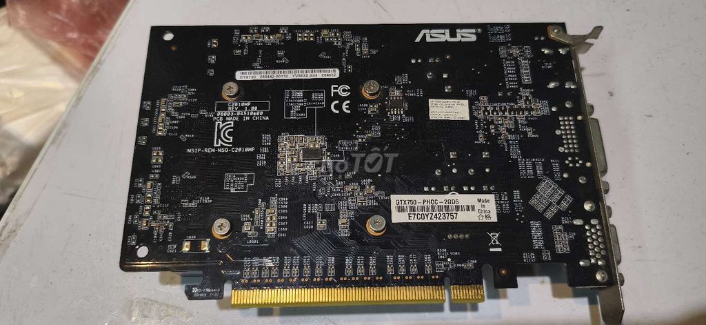 Card đồ họa ASUS GTX750-PHOC-2GD5 Đen. Mua bán Linh kiện (RAM, Card...) tại Quận Long Biên Hà Nội được đăng bởi phạm quý hình 1