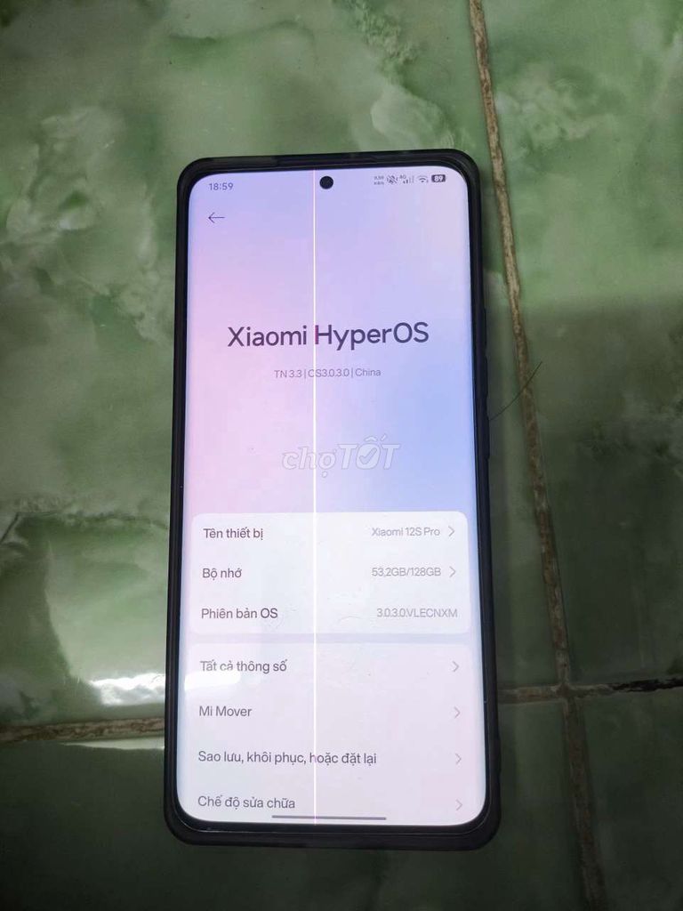 Xiaomi 12S Pro 8GB/128GB Xám 1 Sọc + 2Tr gl. Mua bán Điện thoại tại Quận Tân Phú Tp Hồ Chí Minh được đăng bởi QUIS hình 1
