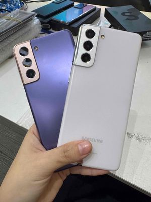 Samsung Galaxy S21 nhỏ 5G 128g trắng và tím đẹp 99