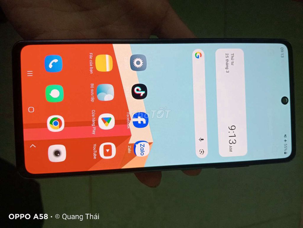 Samsung S21fe ram 8 256g còn vân tay 120hz full. Mua bán Điện thoại tại Thành phố Bến Tre Bến Tre được đăng bởi Thai BT hình 1