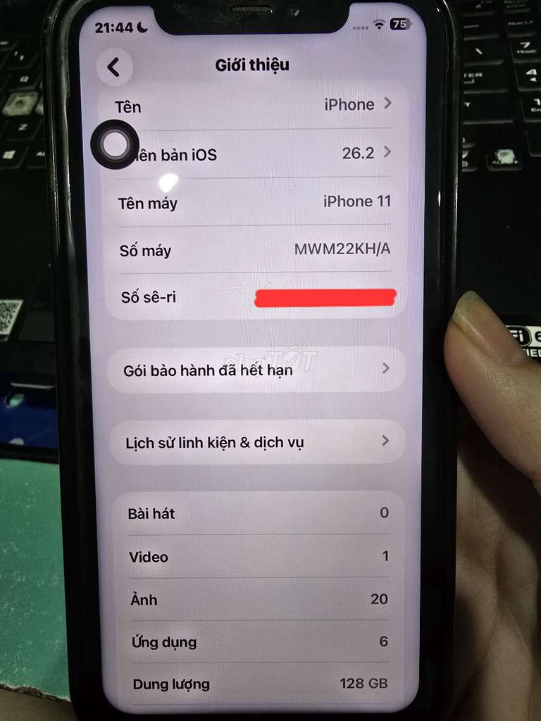 Iphone 11. Mua bán Điện thoại tại Quận Thanh Khê Đà Nẵng được đăng bởi Nguyễn Kim Tây hình 1