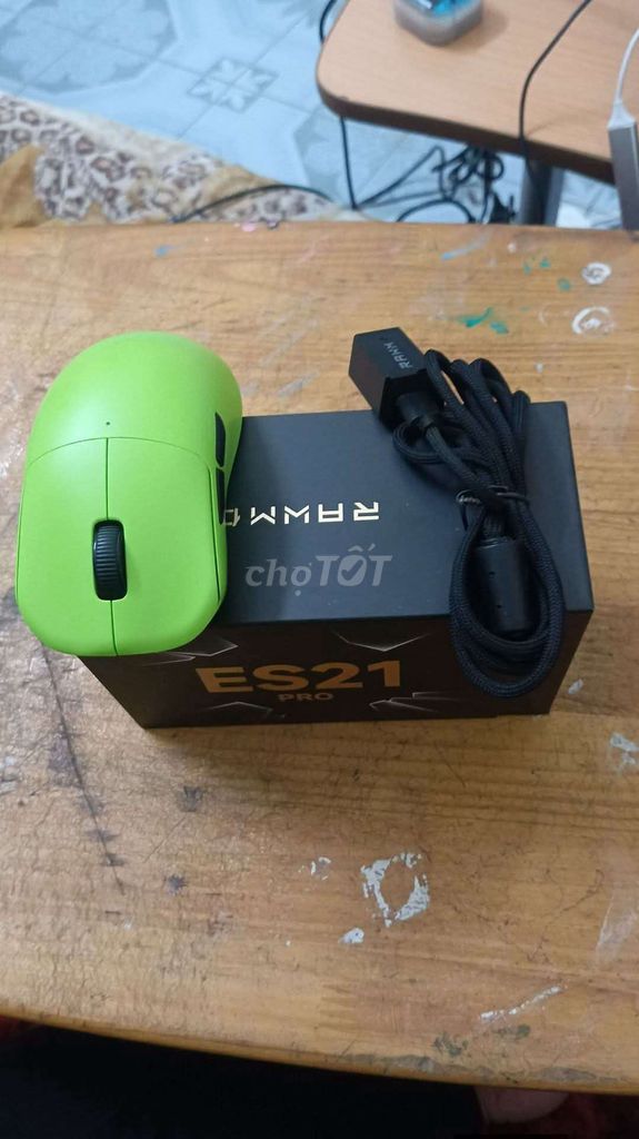 Chuột Rawm ES21 Pro Xanh nõn chuối. Mua bán Phụ kiện (Màn hình, Chuột...) tại Quận Cầu Giấy Hà Nội được đăng bởi Minh Nguyễn Quang hình 1