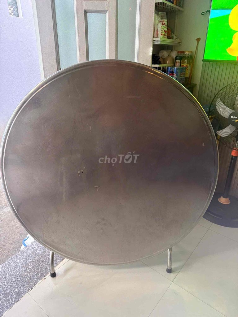 Bàn Inox 1m2. Mua bán Bàn ghế tại Quận Thanh Khê Đà Nẵng được đăng bởi Rix Nguyễn hình 1