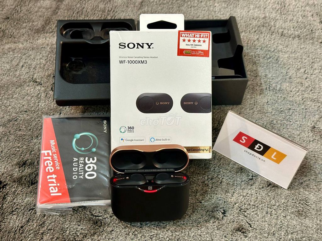 Tai nghe không dây chống ồn Sony WF-1000XM3