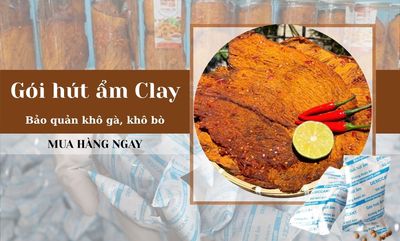 Khô Gà, Khô Bò bảo vệ bằng Gói Hút Ẩm Clay TP. Mua bán Đồ ăn, thực phẩm và các loại khác tại Quận 12 Tp Hồ Chí Minh được đăng bởi Xuân Hút Ẩm