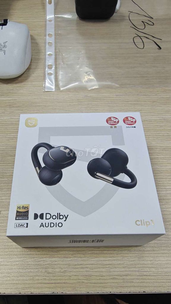 Tai nghe Soundpeats Clip 1 Mới. Mua bán Tivi, Âm thanh tại Quận 10 Tp Hồ Chí Minh được đăng bởi Hải Ninh hình 1