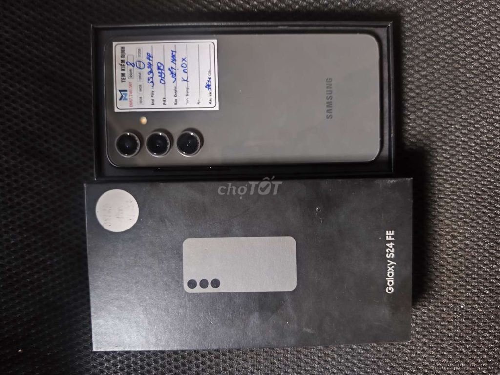 Samsung Galaxy S24 FE 8GB/256GB Xám fulbox. Mua bán Điện thoại tại Thành phố Thủ Đức Tp Hồ Chí Minh được đăng bởi Hồng Thịnh hình 1