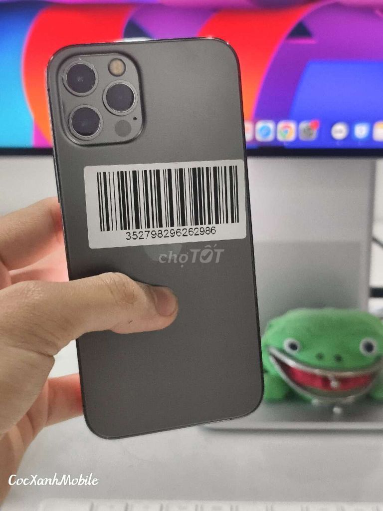 iPhone 12 Pro 128GB Quốc Tế, Zin nguyên áp. Mua bán Điện thoại tại Quận Liên Chiểu Đà Nẵng được đăng bởi Minh Hiệp CócXanhMobile hình 1