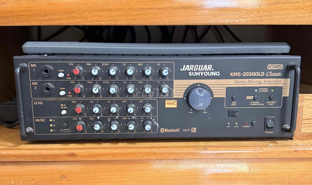 Amply Jarguar Suhyoung KMS-203GOLD Classic Đen. Mua bán Tivi, Âm thanh tại Thành phố Vũng Tàu Bà Rịa - Vũng Tàu được đăng bởi Kien Quoc hình 1