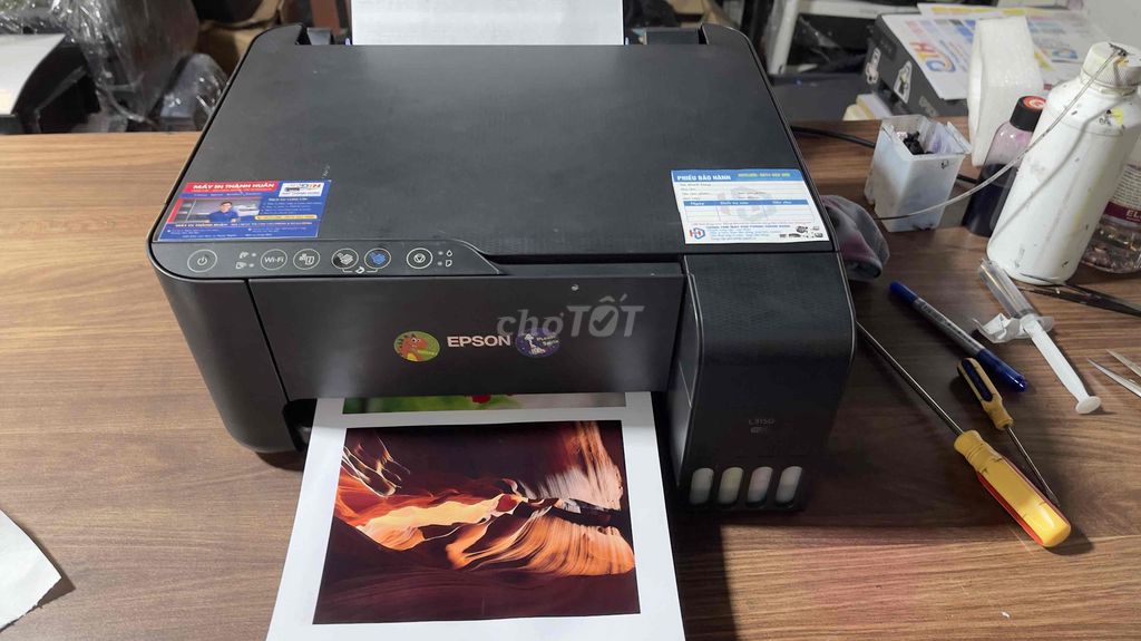 Máy in đa năng Epson L3150 Đen. Mua bán Đồ dùng văn phòng tại Huyện Thanh Trì Hà Nội được đăng bởi datcanon hình 1