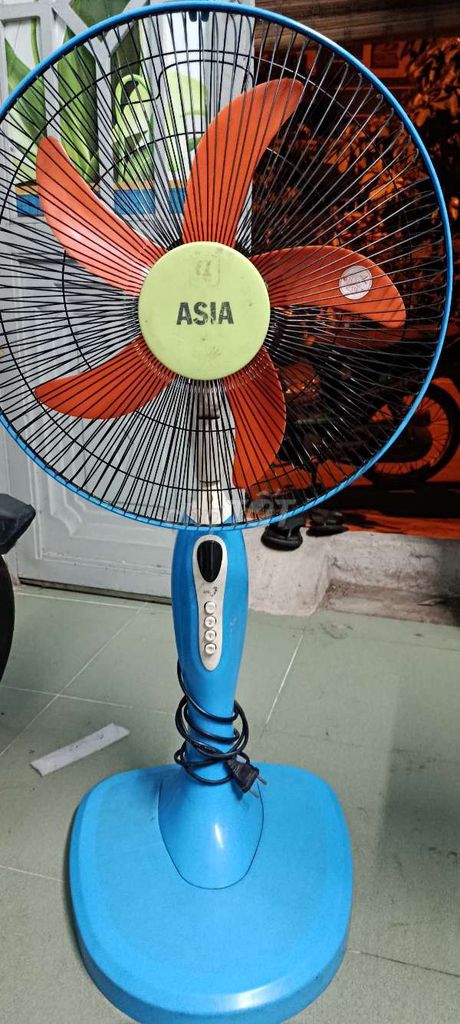 Quạt đứng Asia Xanh, cam chạy êm. Mua bán Quạt tại Huyện Nhà Bè Tp Hồ Chí Minh được đăng bởi máy khoan pin châu kiên hình 1