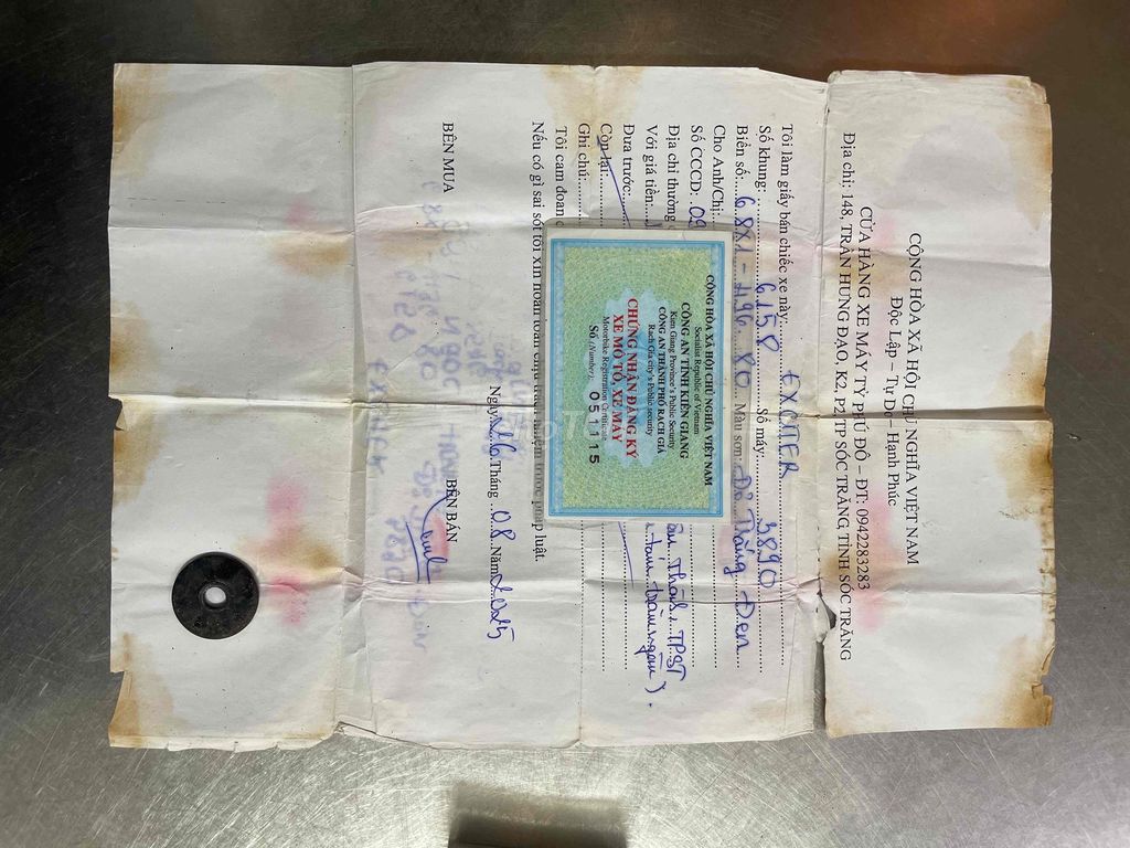 EXCITER 2018 BS 68 KG CÓ HỖ TRỢ GÓP OĐ CÓ ĐỖI XE. Mua bán Xe máy tại Huyện Hóc Môn Tp Hồ Chí Minh được đăng bởi Khaianh  hình 6