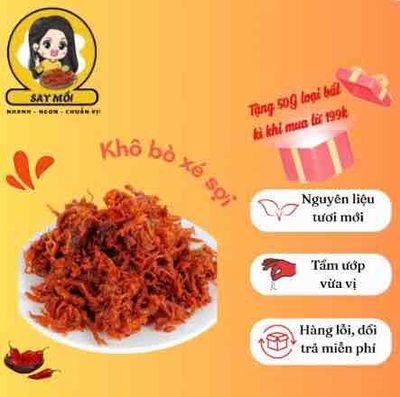 Khô bò sợi Say Mồi. Mua bán Đồ ăn, thực phẩm và các loại khác tại Quận 12 Tp Hồ Chí Minh được đăng bởi Đoàn Hường