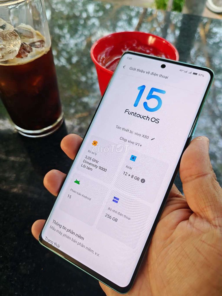 Vivo X80 bản VN giao lưu. Mua bán Điện thoại tại Huyện Hóc Môn Tp Hồ Chí Minh được đăng bởi Quốc  hình 1