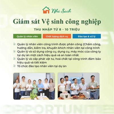 GIÁM SÁT VỆ SINH CÔNG NGHIỆP TẠI CANON TIÊN SƠN