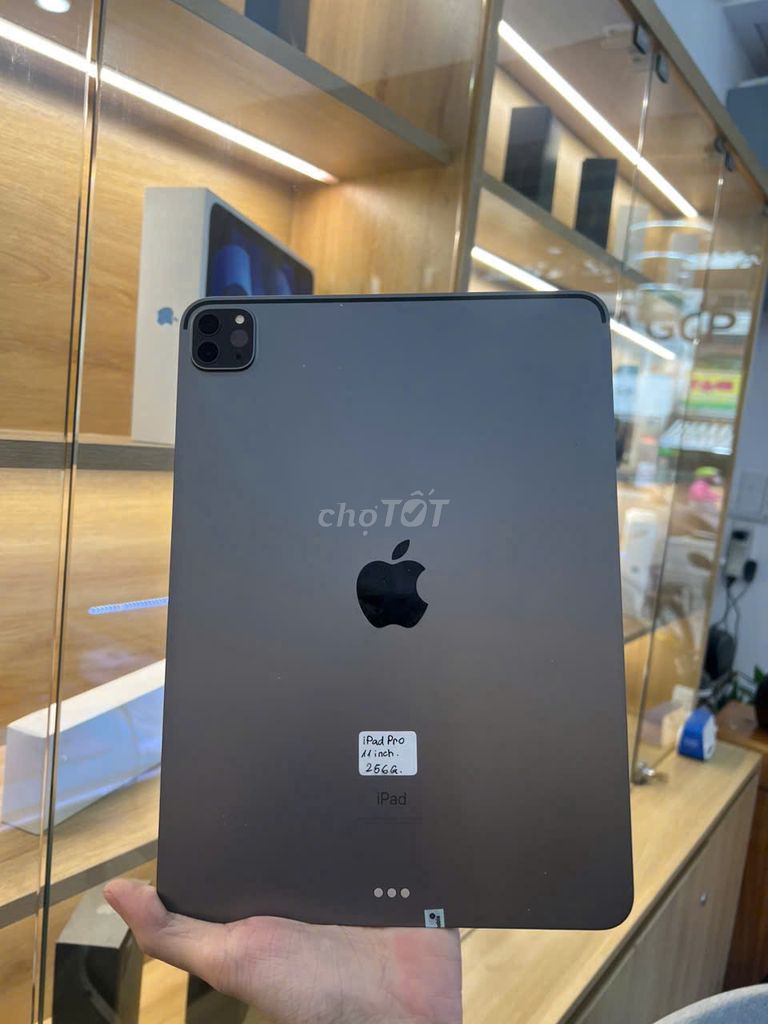 iPAD PRO 11" M1 256GB WIFI 99%, ZIN CHƯA BUNG_GÓP