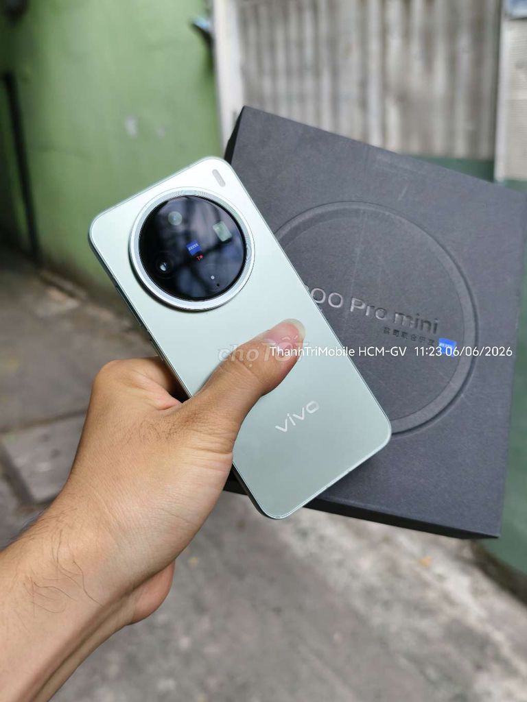 Vivo X200 Pro Mini 16/512GB màu xanh may đẹp 99%. Mua bán Điện thoại tại Quận Gò Vấp Tp Hồ Chí Minh được đăng bởi Thanh Tri hình 1