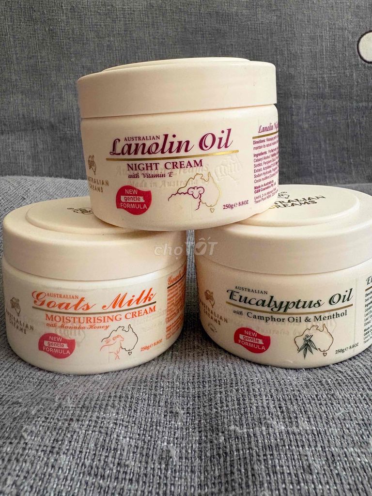 Australian Creams Lanolin Oil Night Cream 250g. Mua bán Phụ kiện thời trang khác tại Quận 11 Tp Hồ Chí Minh được đăng bởi Huỳnh Cẩm Nhung hình 1