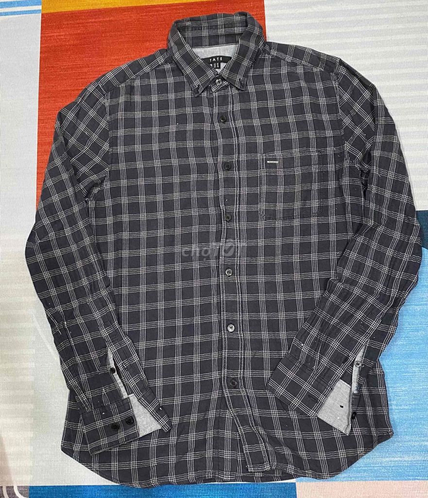 Áo sơ mi nam TATE Coton kẻ size M. Mua bán Quần áo tại Quận Thanh Xuân Hà Nội được đăng bởi Chú Phúc hình 1