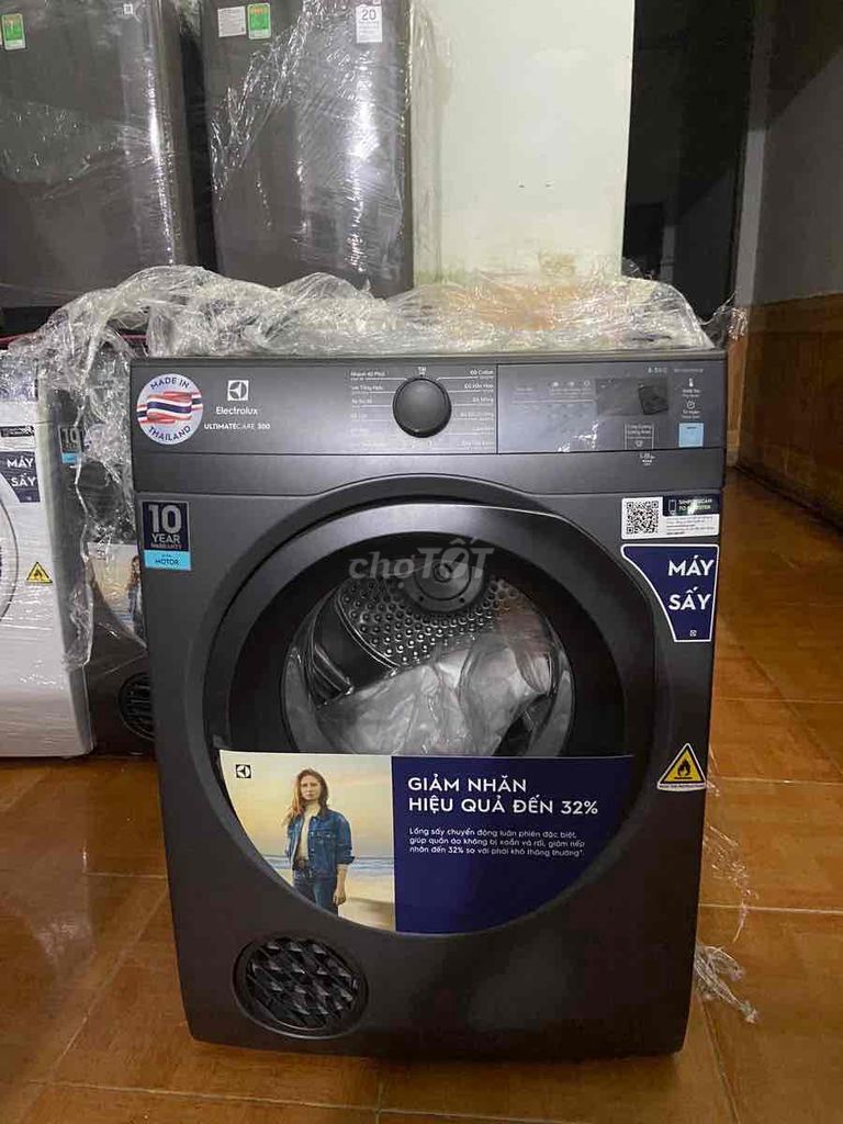 Máy sấy thông hơi Electrolux 8.5 kg EDV854N3SB Han