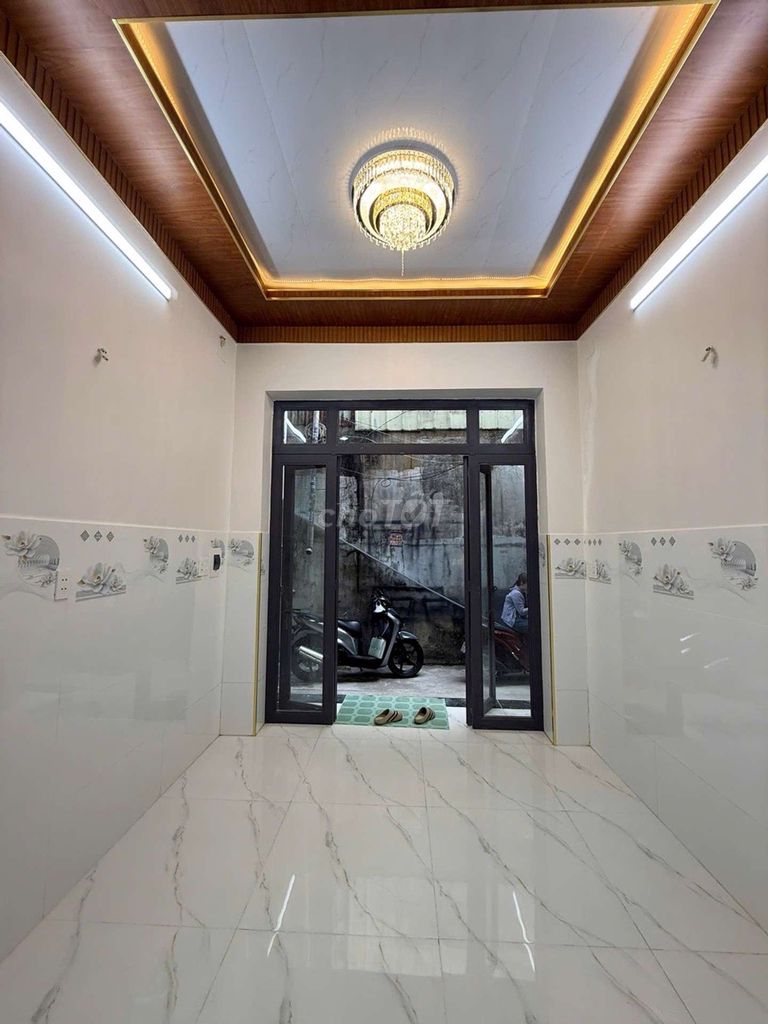 Nhà hẻm Tân Hòa Đông,Bình Tân_2 tầng_30m2_2pn,SHR Vuông vức ko qh