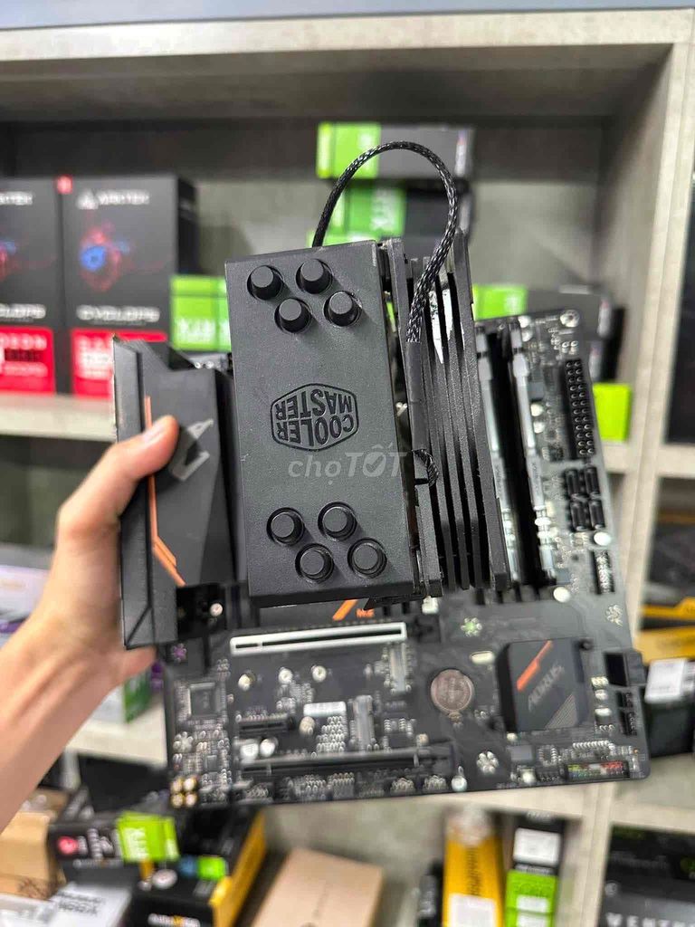 Main Aorus B460 Gaming 4 khe ram. Mua bán Linh kiện (RAM, Card...) tại Huyện Định Quán Đồng Nai được đăng bởi HC Computer hình 1