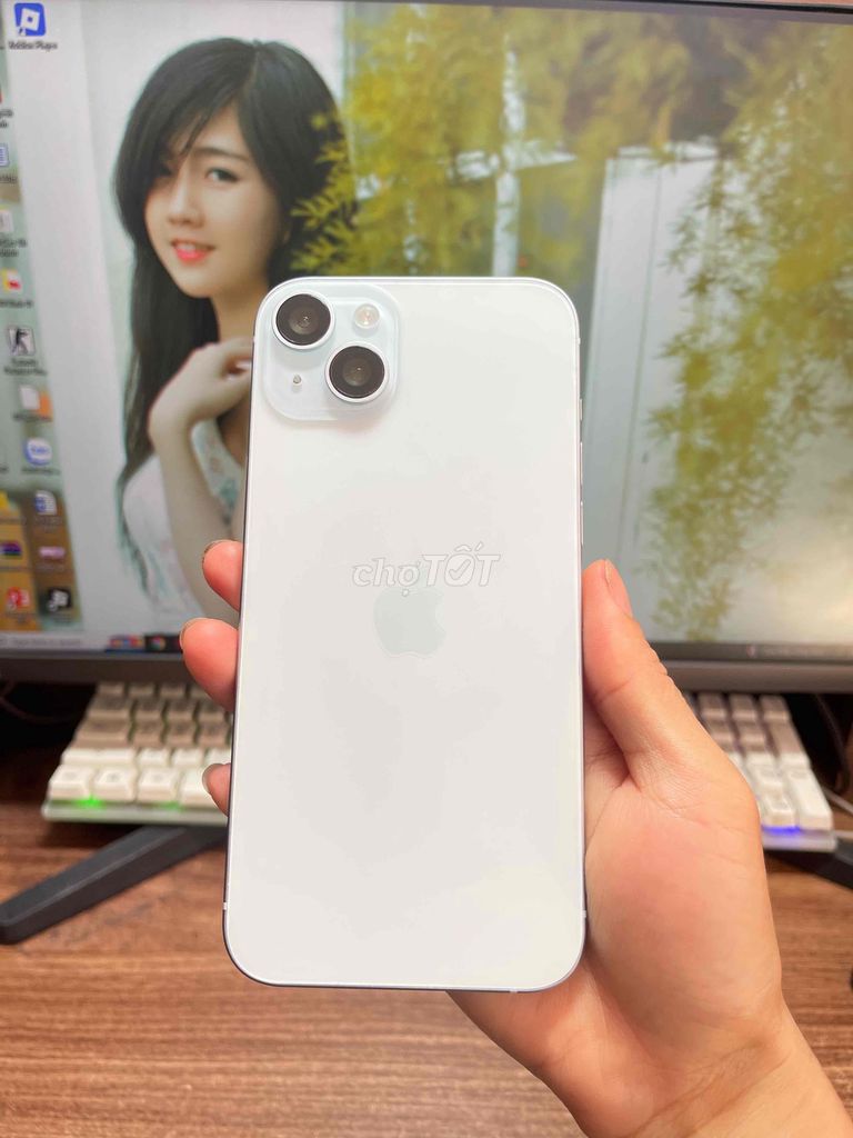 iPhone 15 Plus 128GB, 2 Sim vật lý Đẹp 99%. Mua bán Điện thoại tại Quận Lê Chân Hải Phòng được đăng bởi Huy Tưởng Mobile hình 1