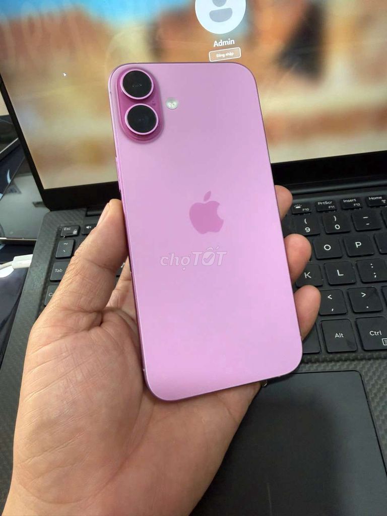 iPhone 16 Plus 128GB Hồng Đã sử dụng. Mua bán Điện thoại tại Quận Bình Thạnh Tp Hồ Chí Minh được đăng bởi Hoàng Giang hình 1