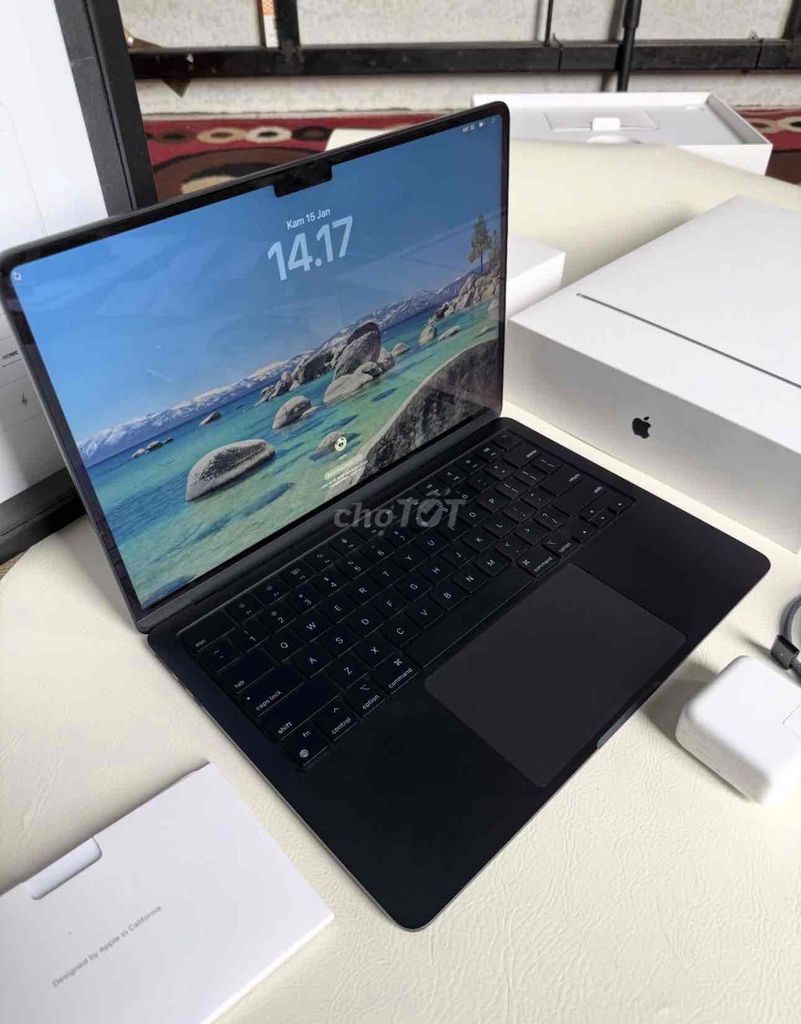 MACBOOK M2 16GB 256 siêu lướt BH 1/2027 -pin 100%. Mua bán Laptop tại Quận 10 Tp Hồ Chí Minh được đăng bởi LONG hình 1