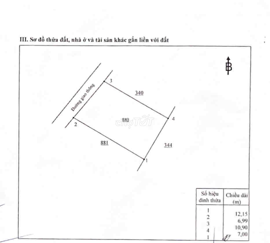CHÍNH CHỦ BÁN LÔ ĐẤT TÂY HOÀ 80m2 THỔ CƯ