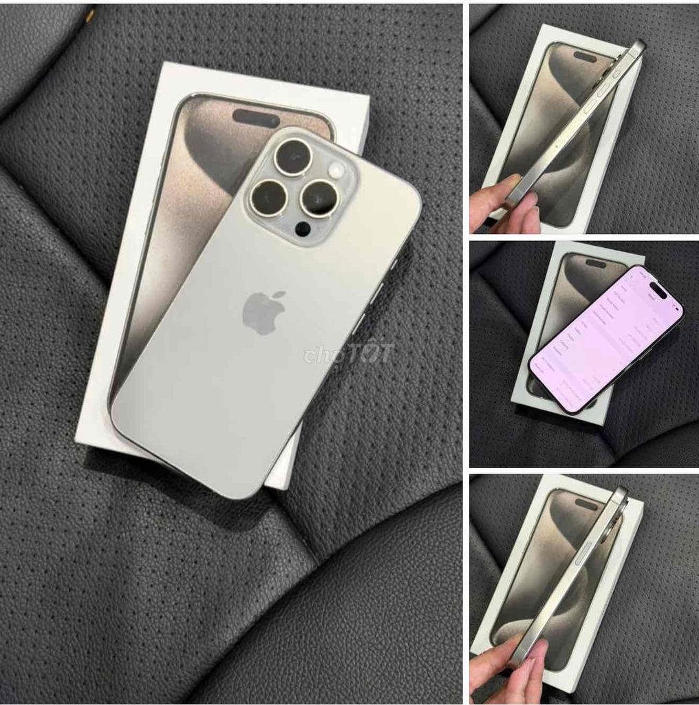 Apple iPhone 15 Pro 512GB Bạc Đã sử dụng. Mua bán Điện thoại tại Quận Thanh Xuân Hà Nội được đăng bởi quỳnh chi hình 1