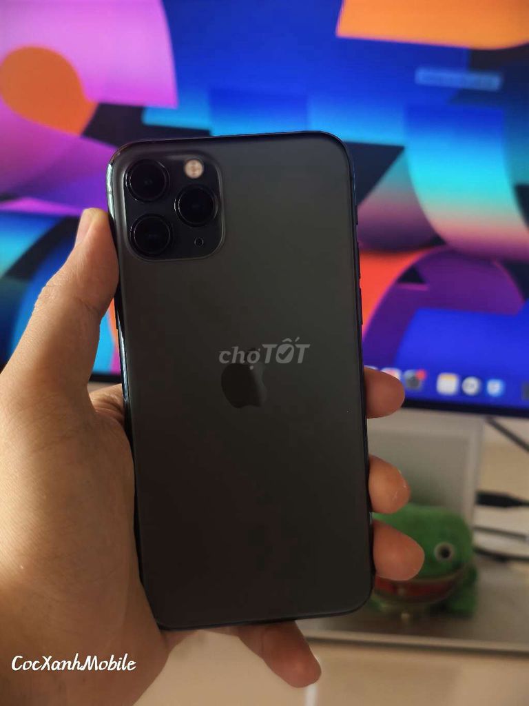 iPhone 11 Pro 256GB Xanh bộ đội, zin all. Mua bán Điện thoại tại Quận Liên Chiểu Đà Nẵng được đăng bởi Minh Hiệp CócXanhMobile hình 1