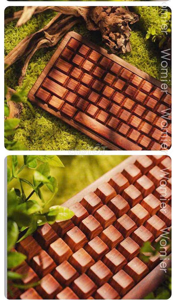 [Mới] Keycap Womier vân gỗ Walnut - Profile Cherry. Mua bán Phụ kiện (Màn hình, Chuột...) tại Quận Bình Thuỷ Cần Thơ được đăng bởi Bàn Phím Kơ hình 1