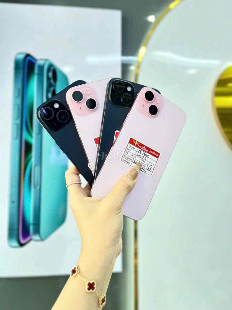iPhone 15 Plus 128GB Hồng Đen. Mua bán Điện thoại tại Thành phố Qui Nhơn Bình Định được đăng bởi TMOBILE QUY NHƠN TRẢ GÓP BAO ĐẬU SINH VIÊN hình 1