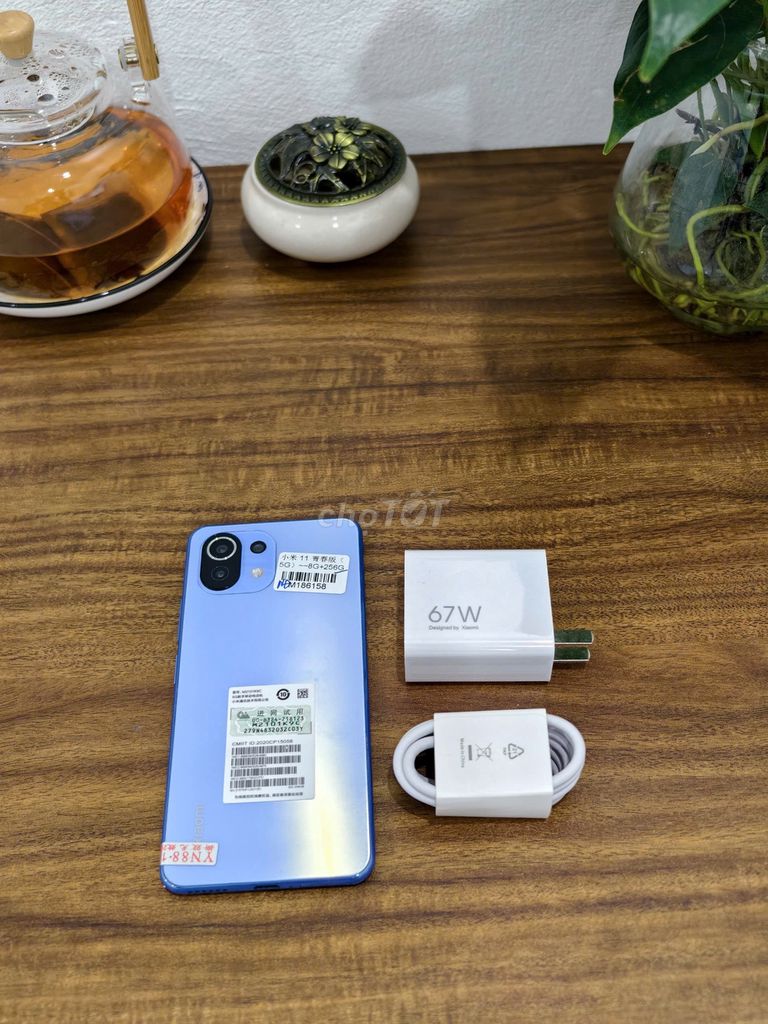 Xiaomi Mi 11 Lite 5G 8/256 Xanh sạc 67w có COD. Mua bán Điện thoại tại Quận Ba Đình Hà Nội được đăng bởi Android Top hình 1