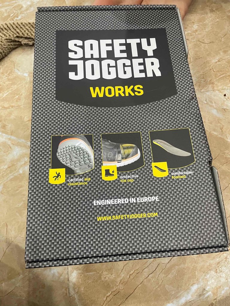 Giày bảo hộ Safety Jogger đen size 40. Mua bán Giày dép tại Thành phố Hải Dương Hải Dương được đăng bởi Xuân Việt hình 1