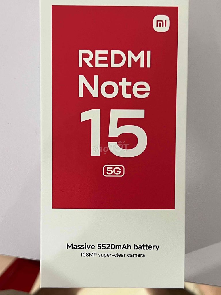 Xiaomi Redmi Note 15 5G. Mua bán Điện thoại tại Quận Hà Đông Hà Nội được đăng bởi Tuấn hình 1
