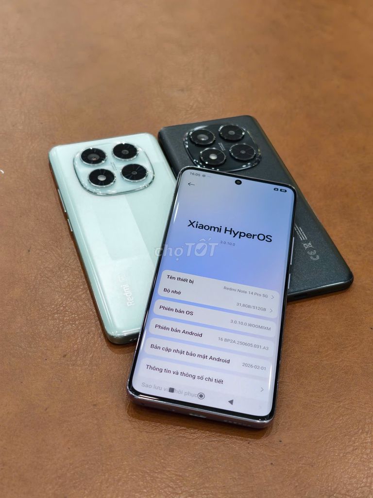 Xiaomi note 14 Pro 5G quốc tế 12-512gb đẹp 98-99%. Mua bán Điện thoại tại Quận Đống Đa Hà Nội được đăng bởi Hn Store hình 1