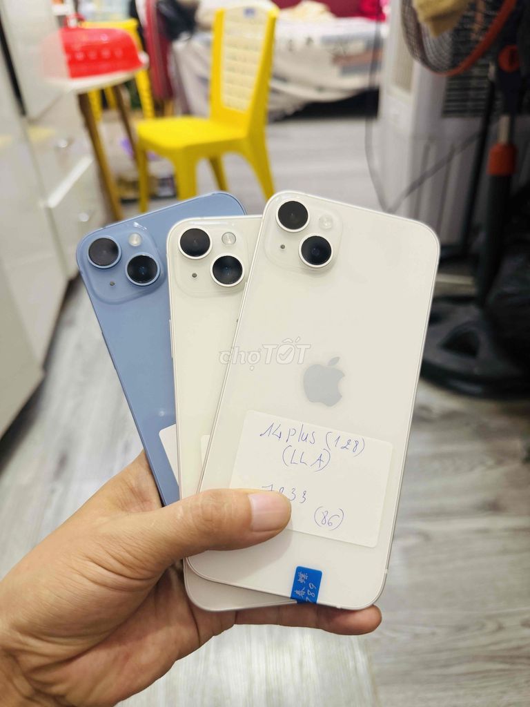 Apple iPhone 14 Plus full màu đẹp 99,999%. Mua bán Điện thoại tại Quận Hải Châu Đà Nẵng được đăng bởi Hoàng Táo 273 Nguyễn Hoàng Đà Nẵng hình 1
