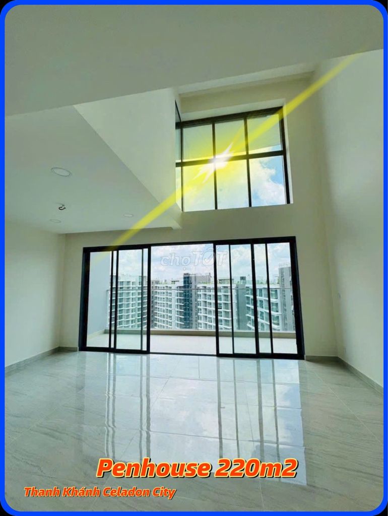 Penthouse Centery mua CĐT - DT 262.6m2, 4PN - 4WC - Giá chỉ từ 16 tỷ 6