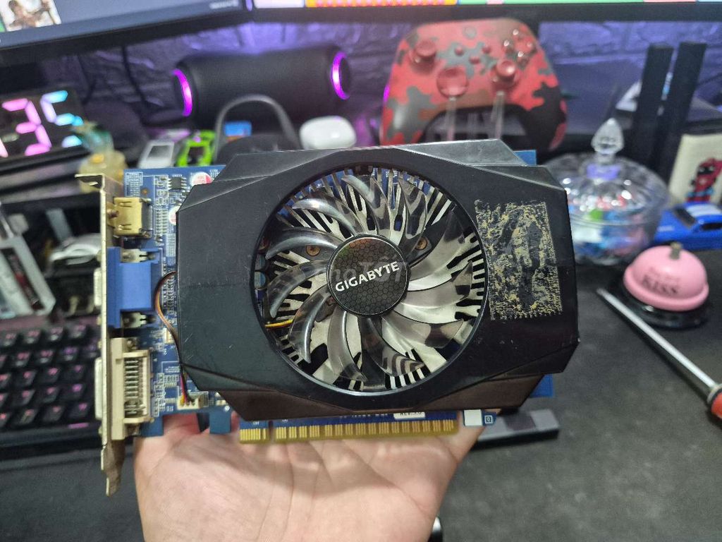 Card màn hình Gigabyte GT630 DDR3 2GB. Mua bán Linh kiện (RAM, Card...) tại Huyện Nhơn Trạch Đồng Nai được đăng bởi TIN TIN 11 hình 1