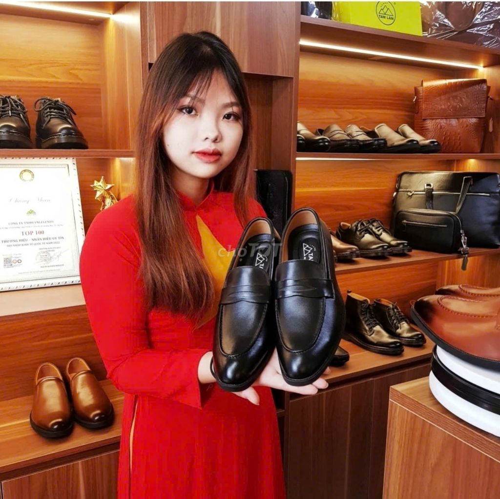 Giày nam công sở da bò thủ công xuất khẩu. Mua bán Giày dép tại Quận Hai Bà Trưng Hà Nội được đăng bởi Thanh Thảo hình 4