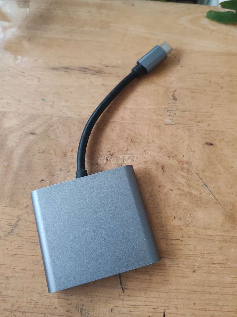 Bộ chuyển đổi đa năng USB-C Xám. Mua bán Phụ kiện (Màn hình, Chuột...) tại Quận 7 Tp Hồ Chí Minh được đăng bởi Vy Vy hình 1