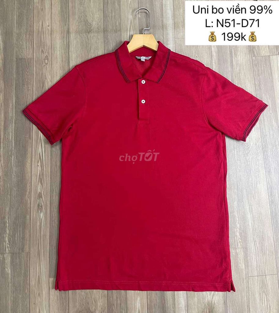 Pass Polo Uniqlo mới tinh size L