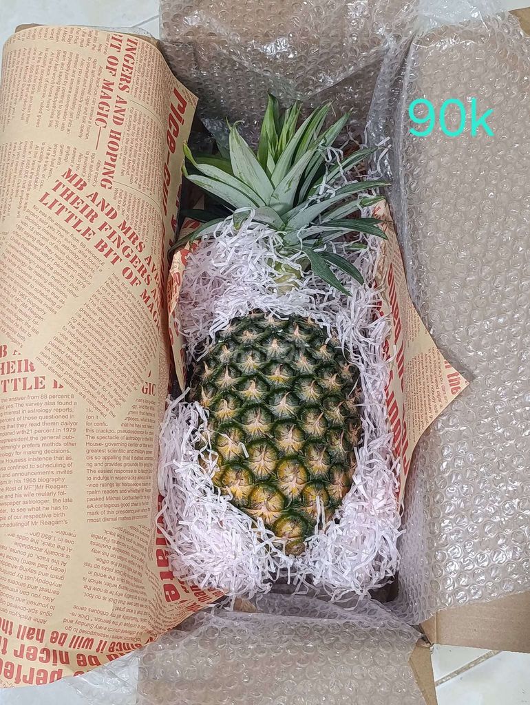 Thơm đặc sản Cầu Kè 1.5-2kg. Mua bán Đồ ăn, thực phẩm và các loại khác tại Quận Bình Tân Tp Hồ Chí Minh được đăng bởi Trúc Phan hình 1