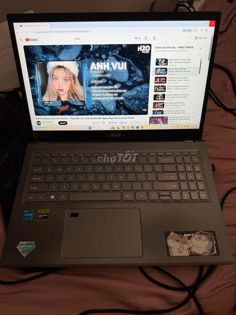 Acer Aspire A515-58GM i5 15.6 inch 12GB/512GB. Mua bán Laptop tại Quận Tân Bình Tp Hồ Chí Minh được đăng bởi Văn phong hình 1