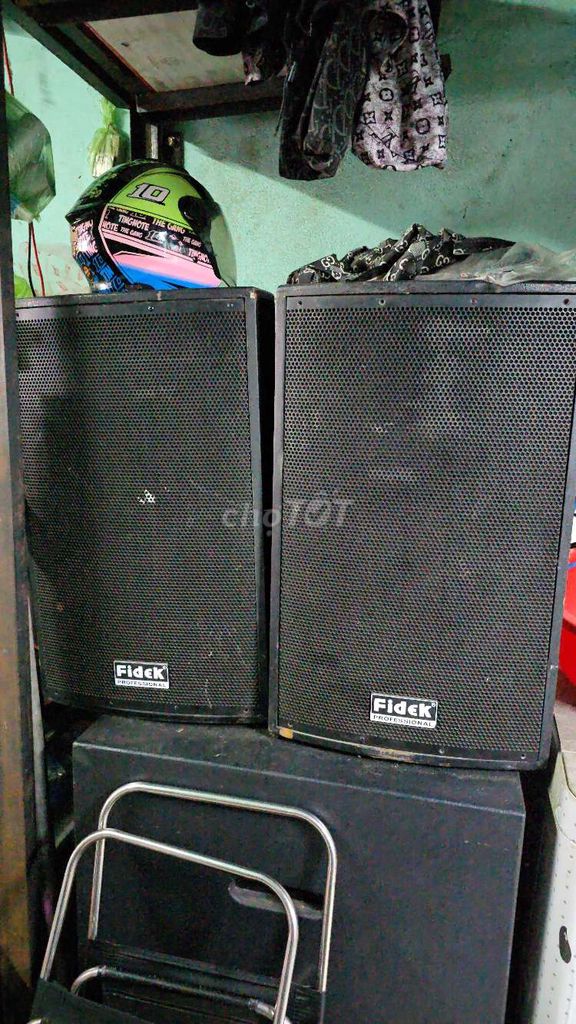 Loa karaoke Fidek 4 tấc Đen 500W. Mua bán Tivi, Âm thanh tại Thành phố Thủ Dầu Một Bình Dương được đăng bởi LƯU GIA hình 1