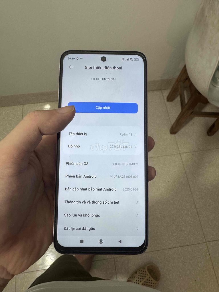Xiaomi Redmi 13 128GB Hồng. Mua bán Điện thoại tại Huyện Quốc Oai Hà Nội được đăng bởi Quyền hình 1