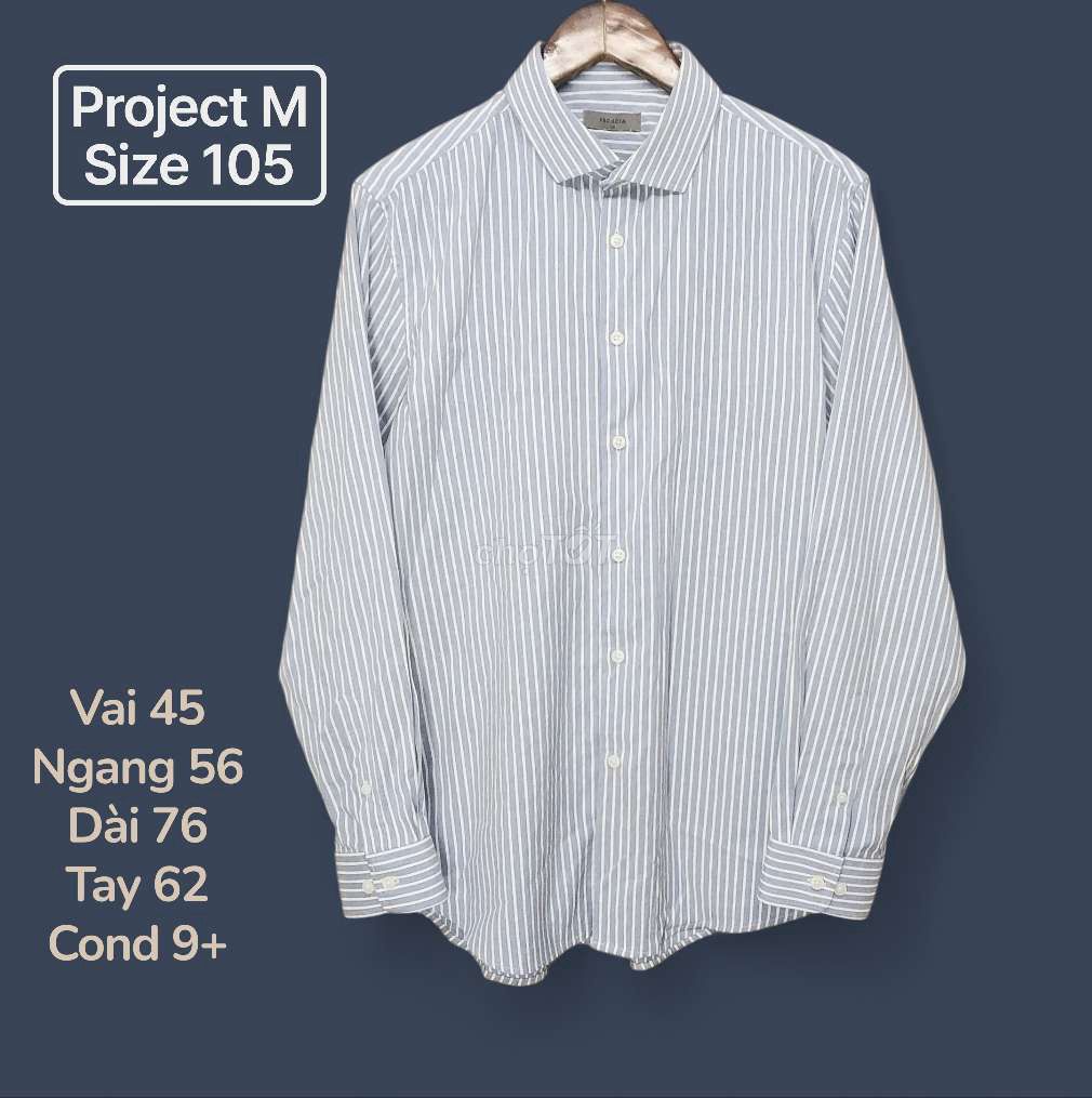 Áo sơ mi nam Project M Hàn Quốc size 105. Mua bán Quần áo tại Quận Tây Hồ Hà Nội được đăng bởi Xem Nữa ở Đây hình 1