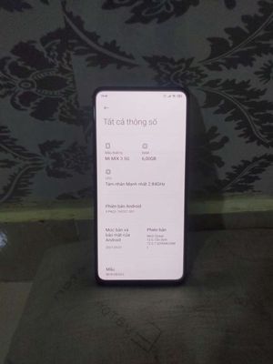 Bán XIAOMI MI MIX 3 5G (6/128)zin áp, chức năng OK. Mua bán Điện thoại tại Quận 7 Tp Hồ Chí Minh được đăng bởi ĐIỆN THOẠI GIÁ TỐT QUẬN 7